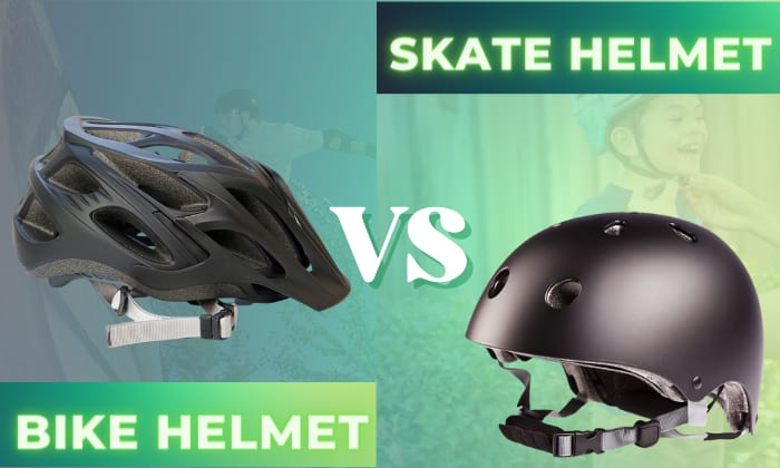 Skateboard Helmet VS Bike Helmet