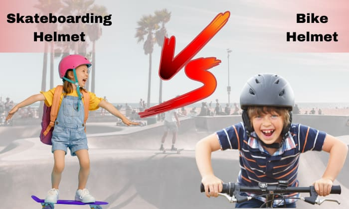 Skateboard Helmet VS Bike Helmet