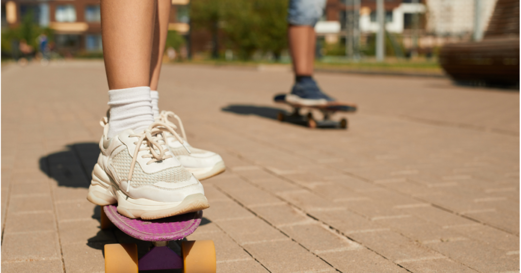 Are pressure cracks on a skateboard OK?