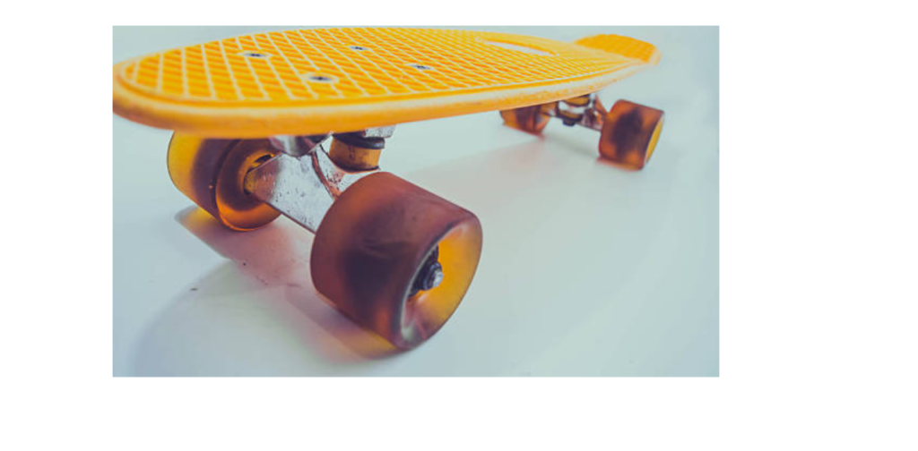 Skateboard With Metal Wheels